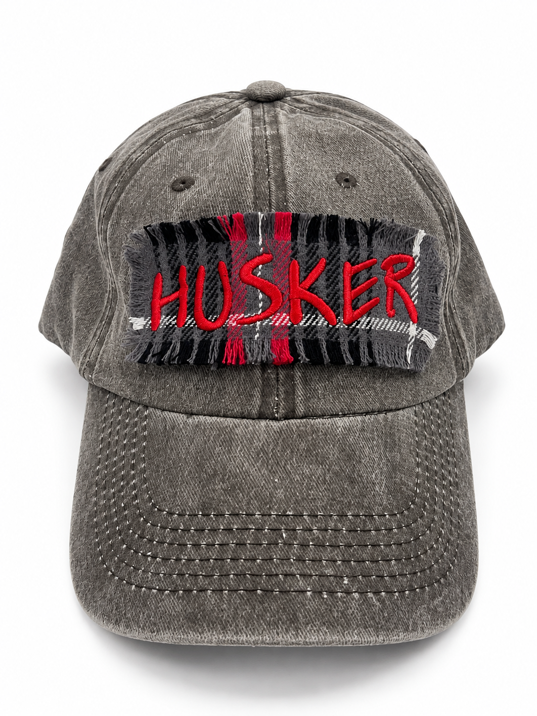 Mineral Wash Embellished Husker Hat