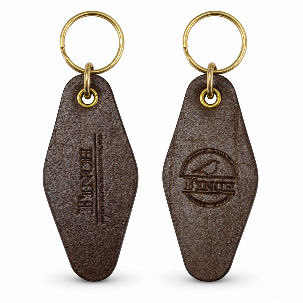 Handmade Leather Key Fob by Finch