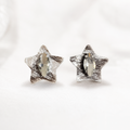 Mini Starlight Finch Cowhide Earrings by D.K. Tlustos