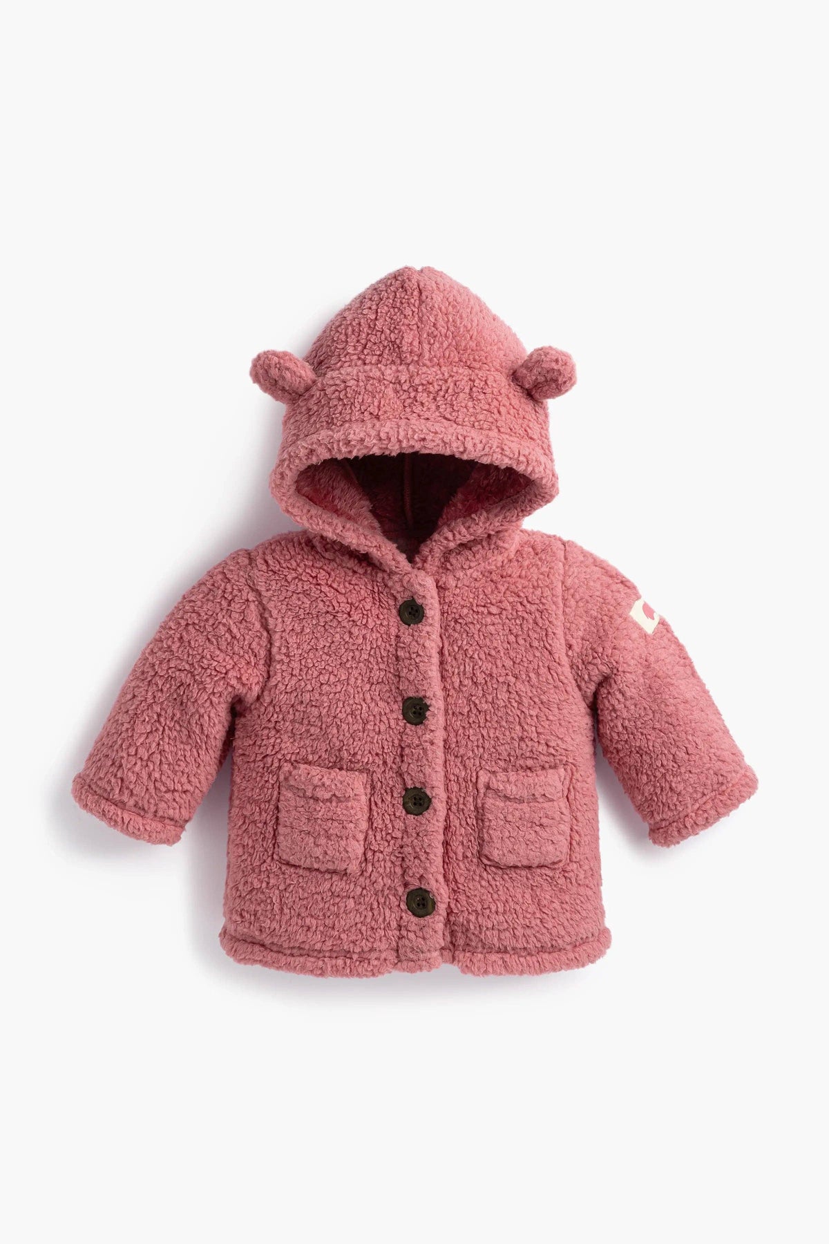 Sherpa Cardigan- mauve
