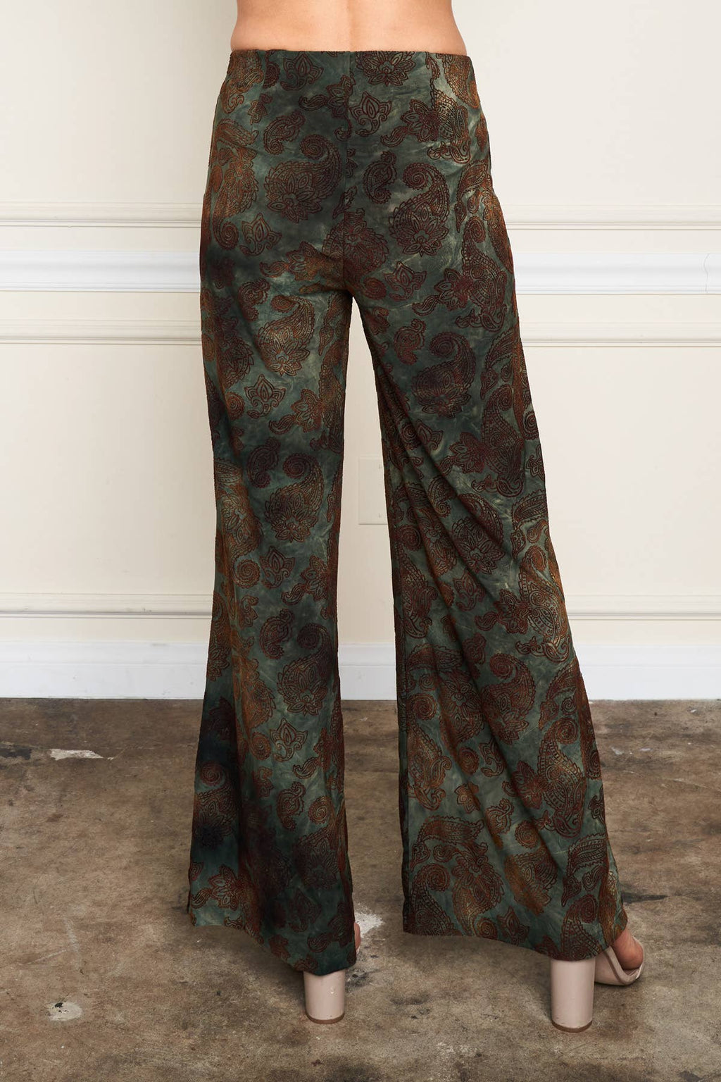 Flocked ITY Palazzo Pant