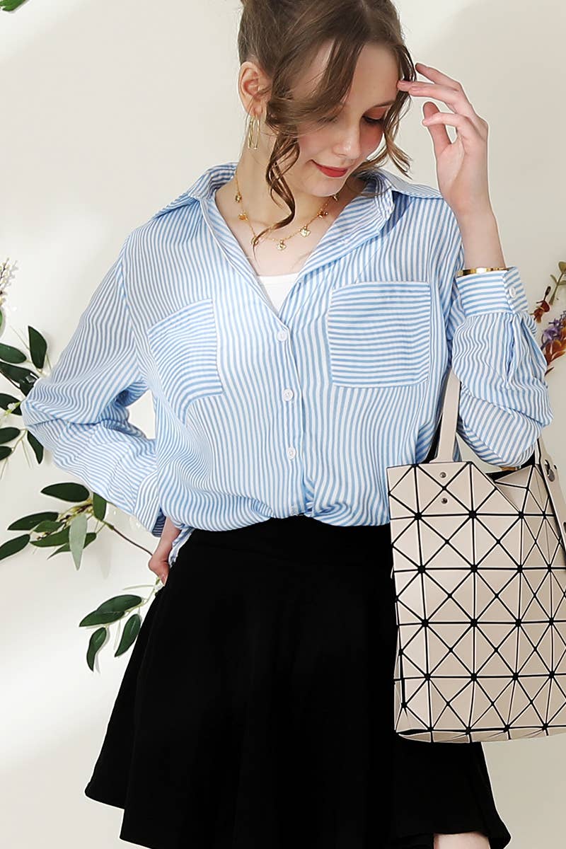 Striped Button Down