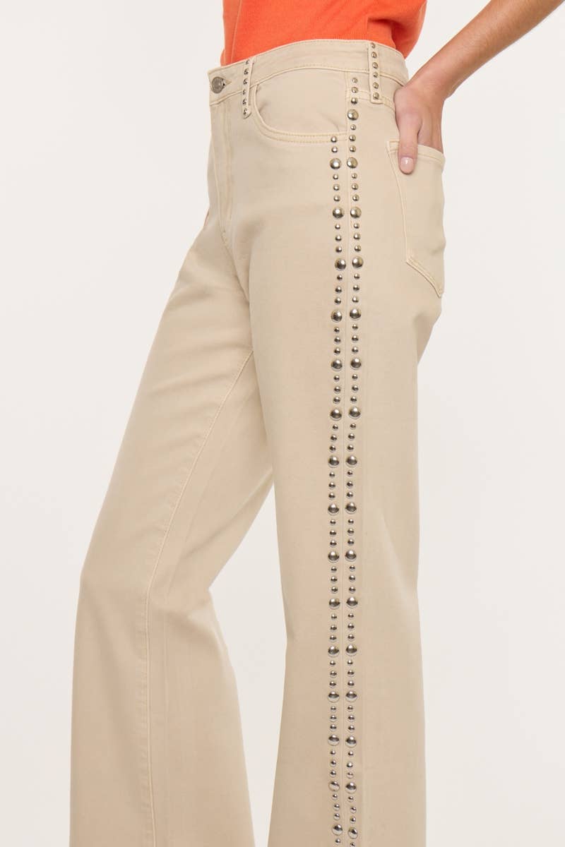 Kan Can USA - High Rise Wide Flare Jeans