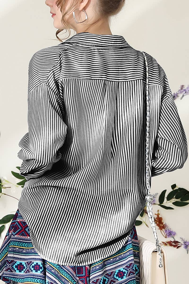 Striped Button Down