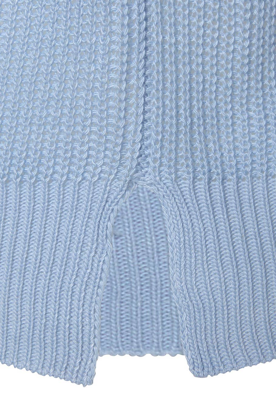 Women's Ribbed V-Neck Sweater