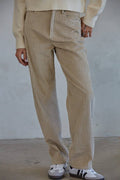 Corduroy Straight Leg Pants