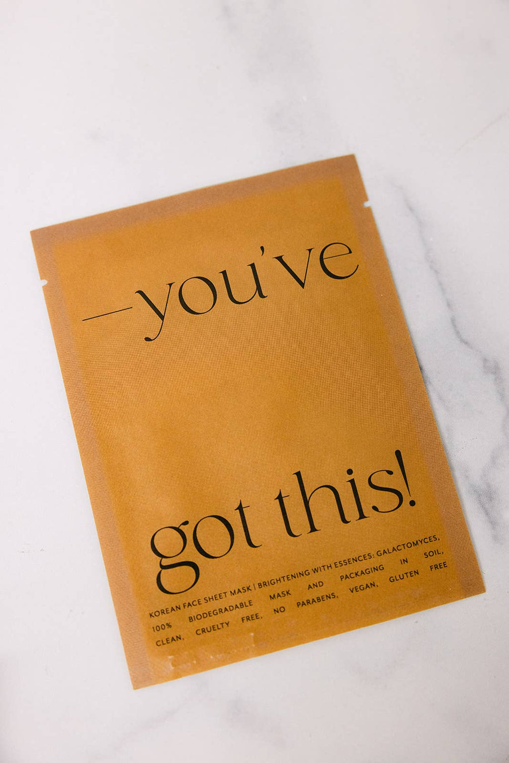 Korean Sheet Mask - You've Got This