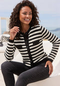Women's Tweed Look Cardigan