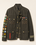 Authentic LV Girl Scout Jacket Embellished by Trish - Size Medium