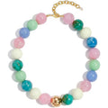 Resin Bead Adjustable Statement Necklace