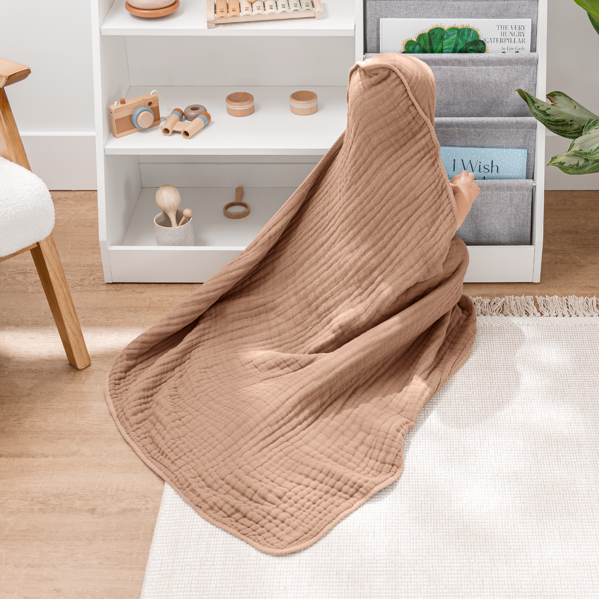 Muslin Hooded Baby Towel