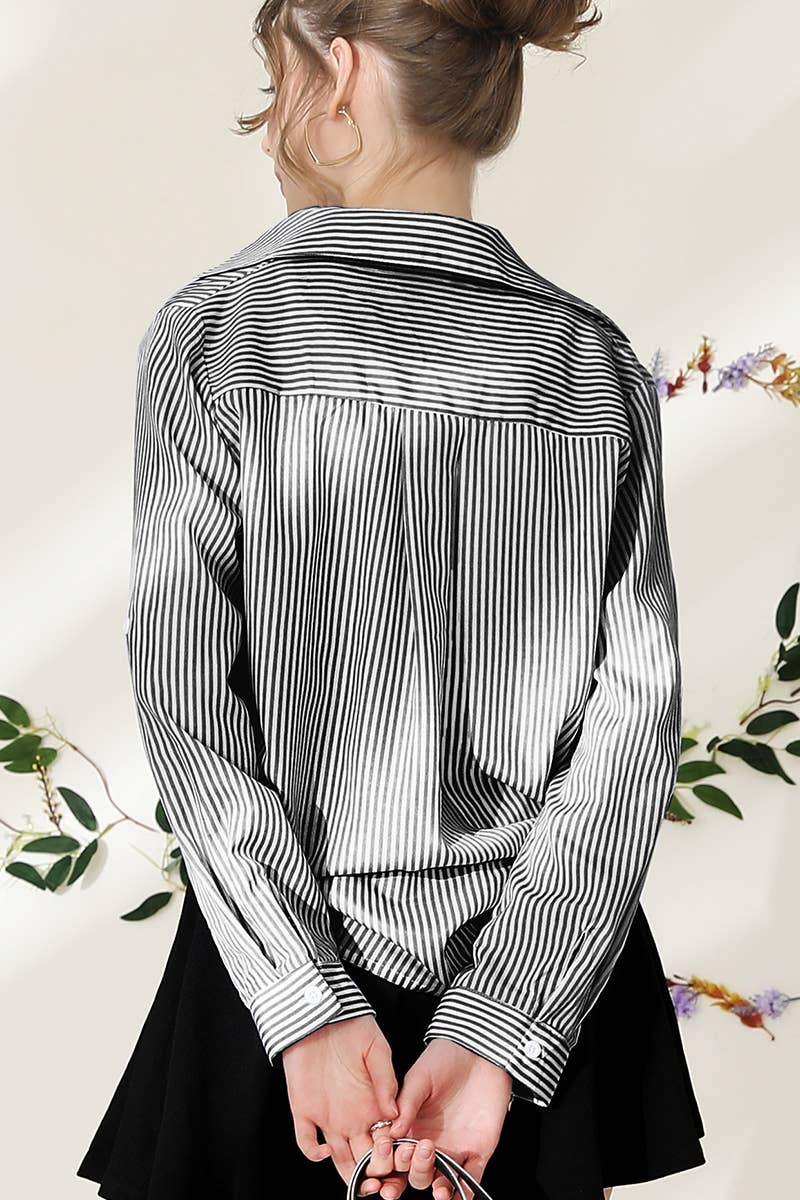 Striped Button Down
