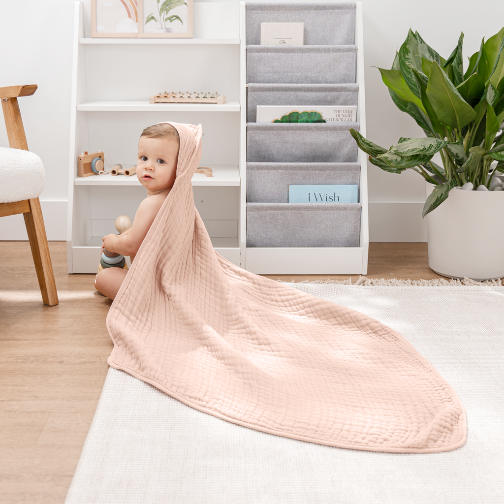 Muslin Hooded Baby Towel