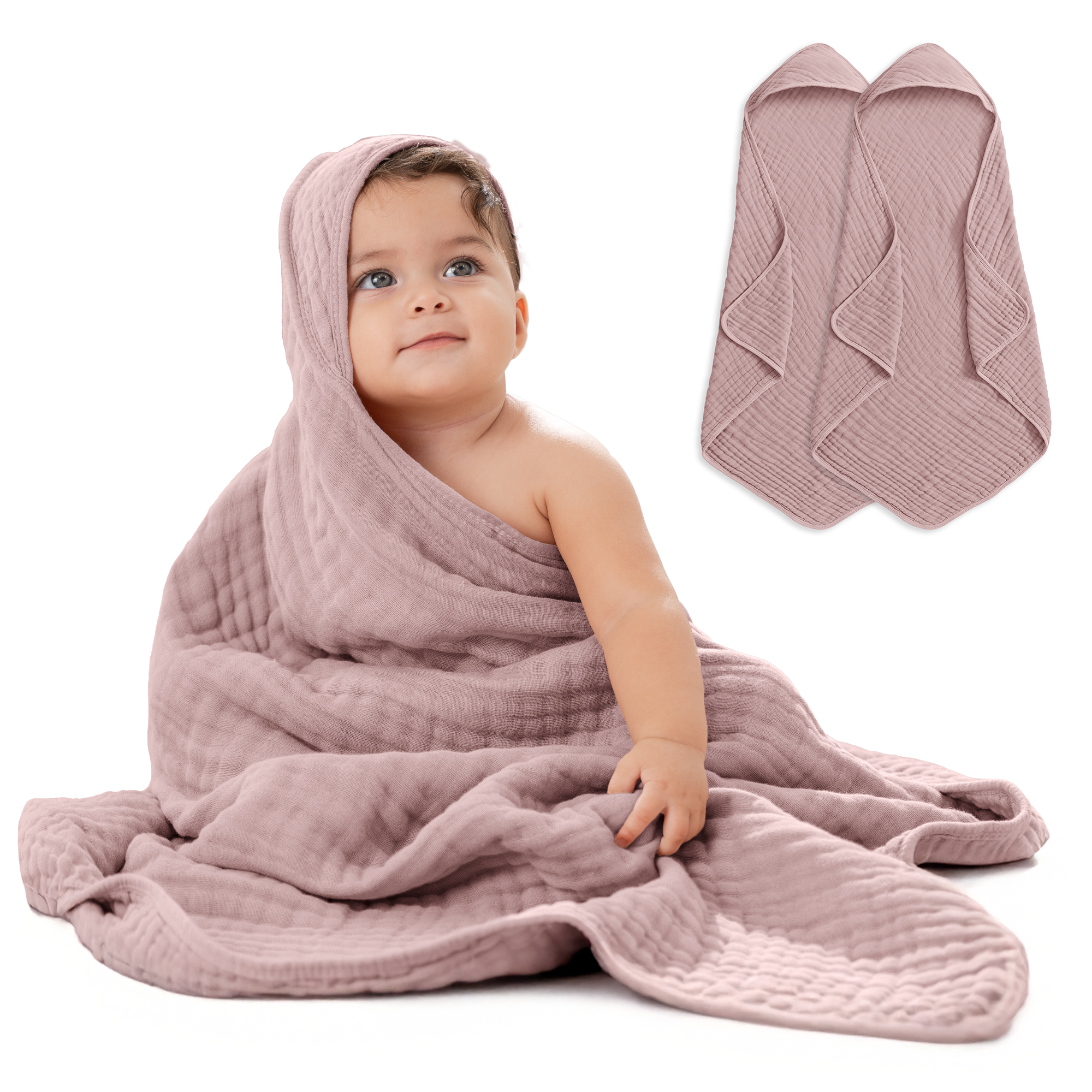 Muslin Hooded Baby Towel