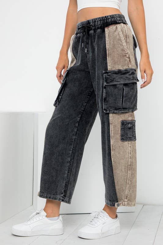 Corduroy Cargo Pants