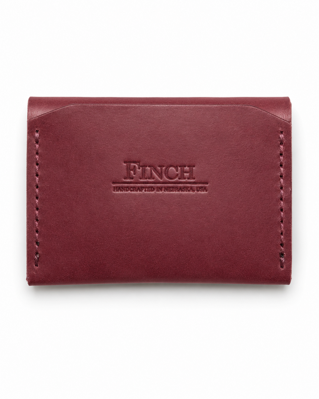 Handmade Leather Credit Card Wallet by Finch