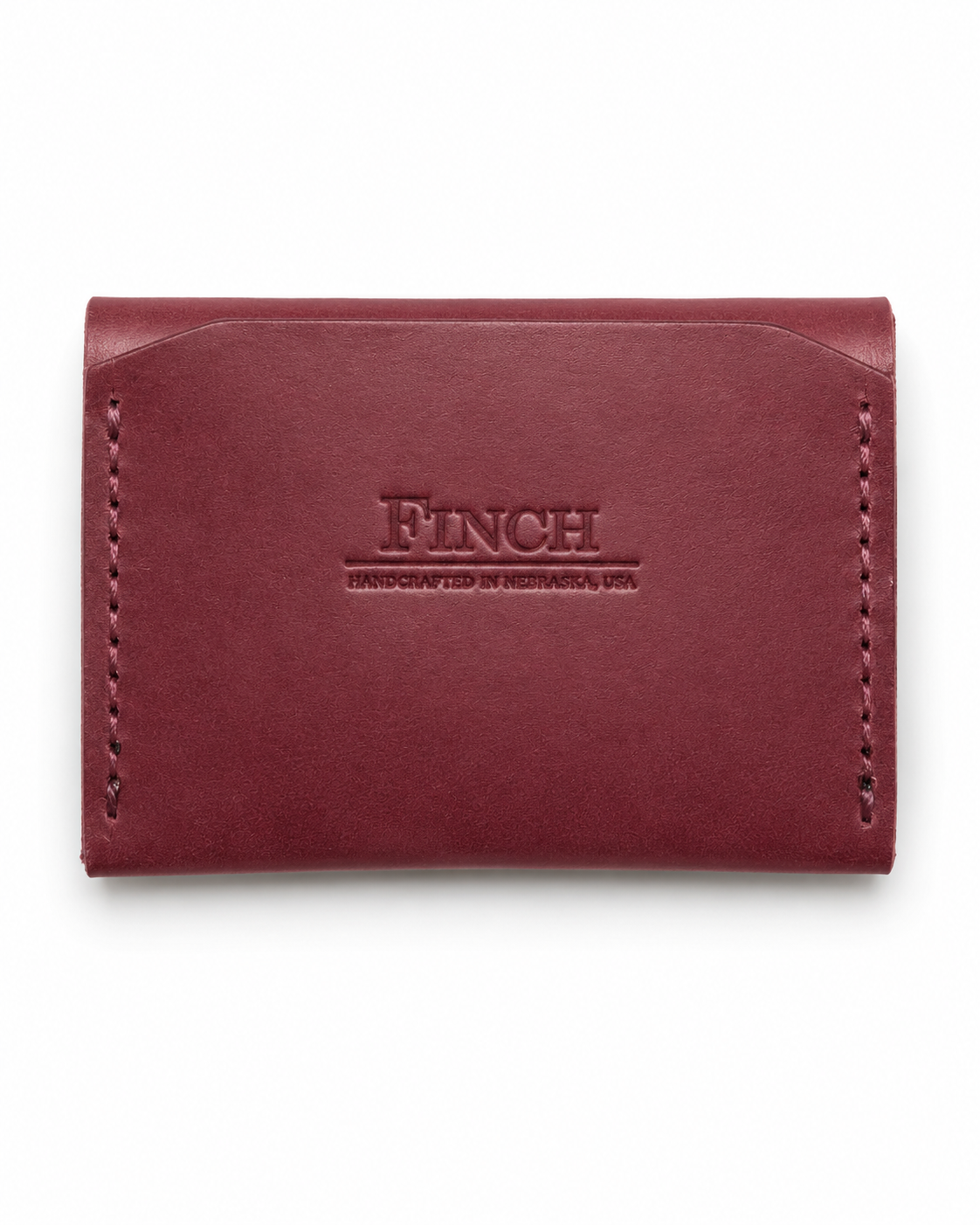Handmade Leather Credit Card Wallet by Finch