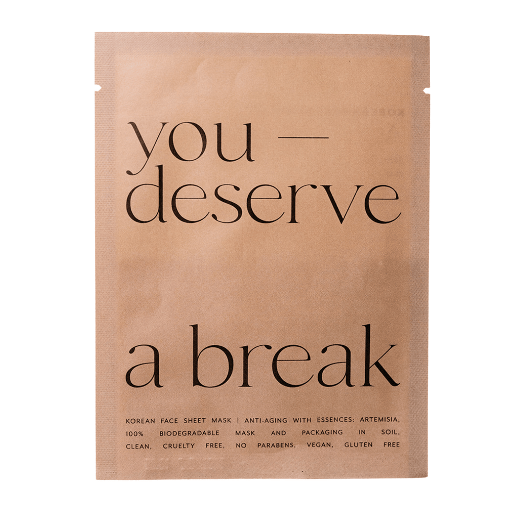 Korean Sheet Mask - You Deserve a Break