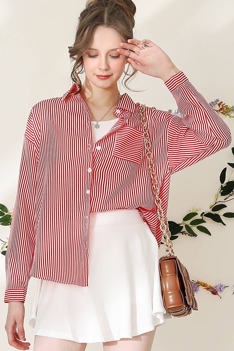 Striped Button Down