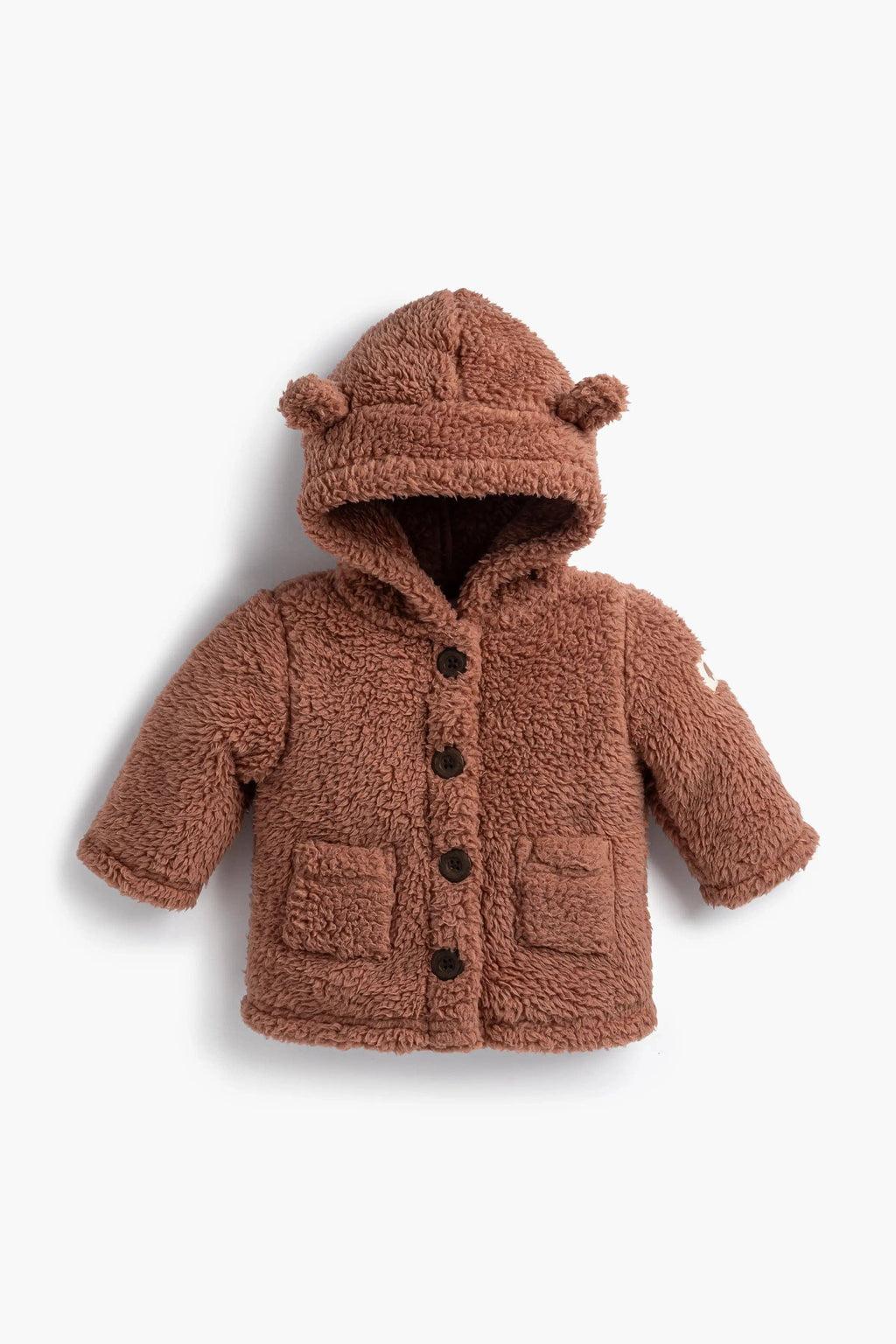 Sherpa Cardigan- brown