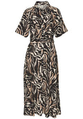 Women's Printed Shirt Dress