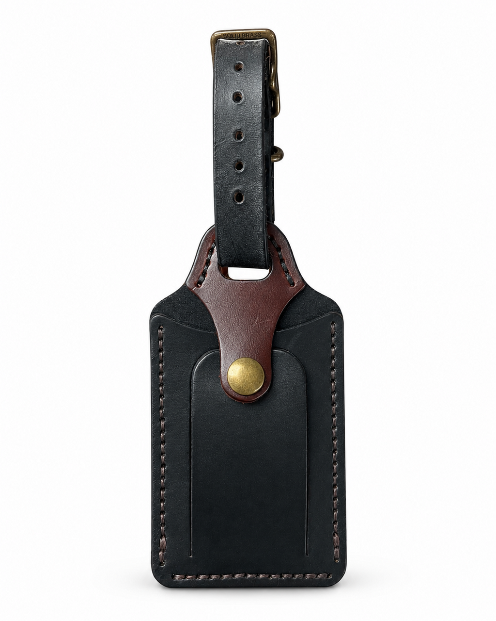 Handmade Leather Luggage Tag by Finch