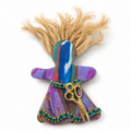 Handmade Free Spirit Stylist Pin by D.K. Tlustos