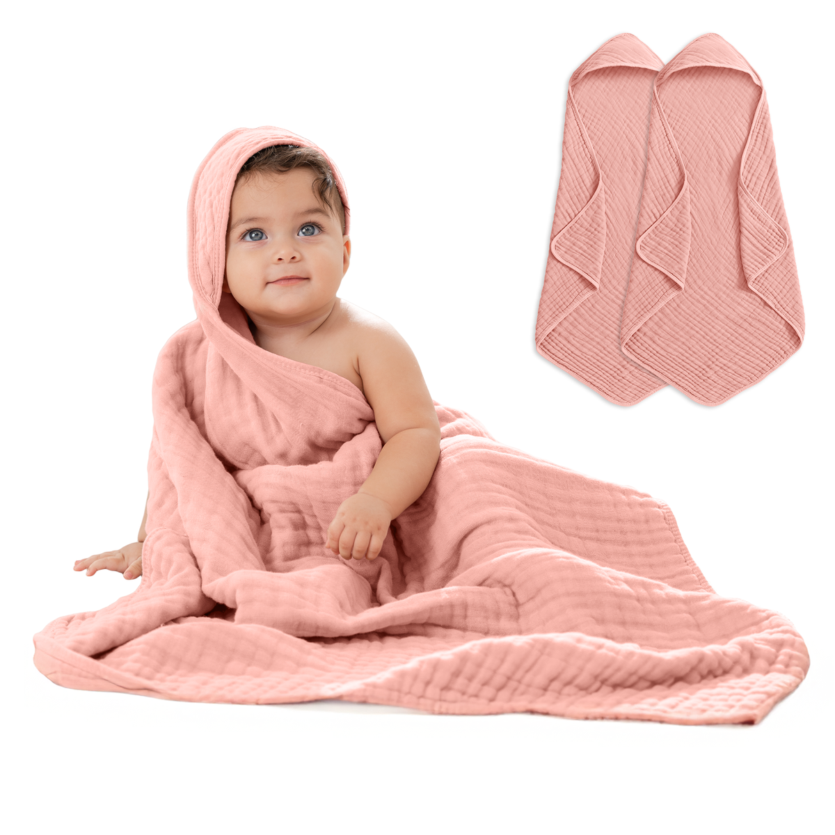 Muslin Hooded Baby Towel
