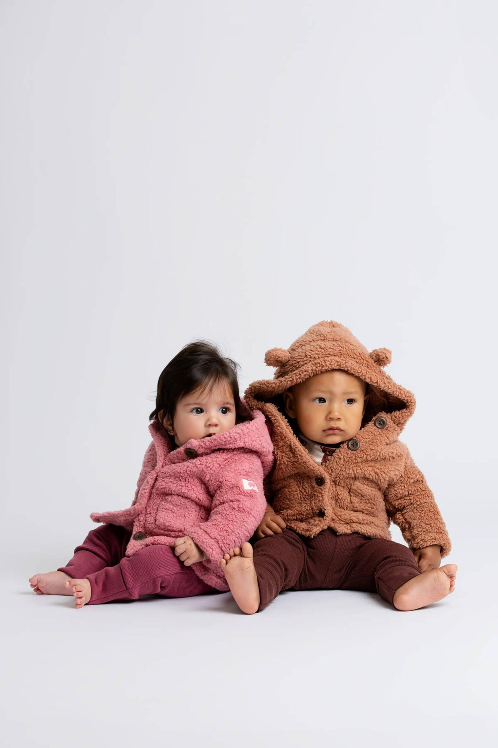 Sherpa Cardigan- mauve