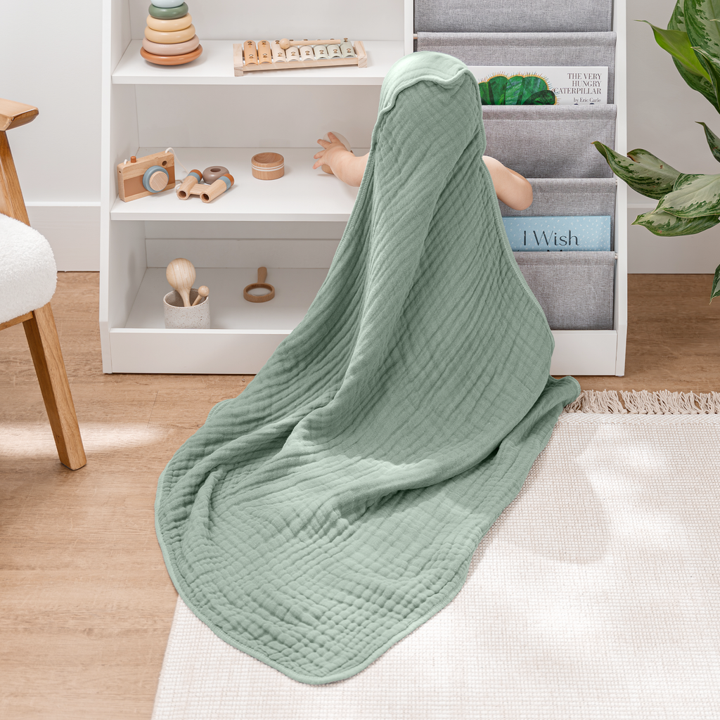 Muslin Hooded Baby Towel