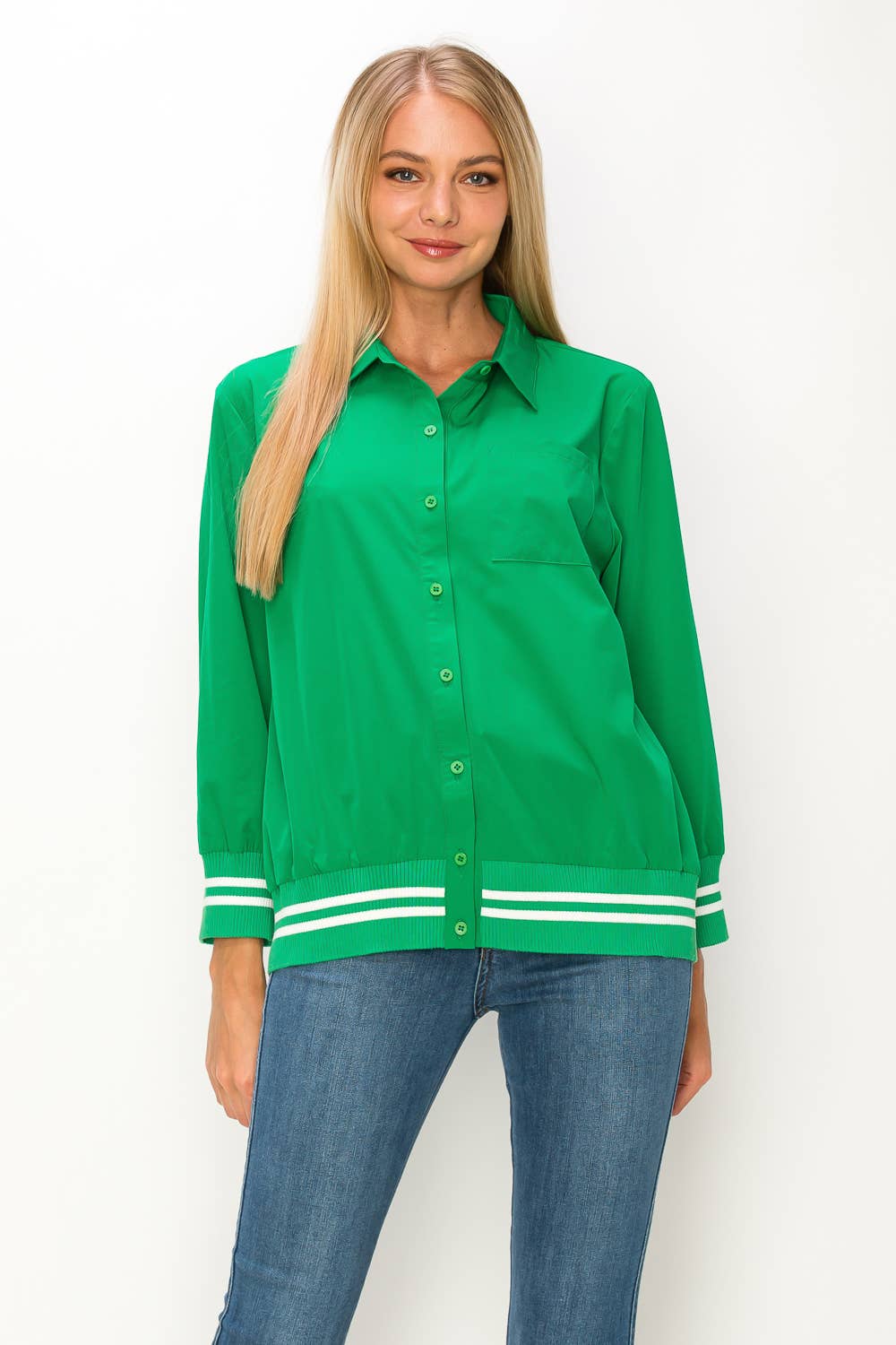 Joh Apparel - Wiletta Stretch Parachute Nylon Top