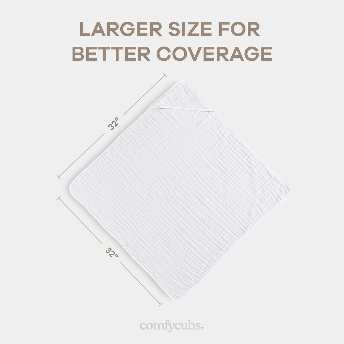Muslin Hooded Baby Towel