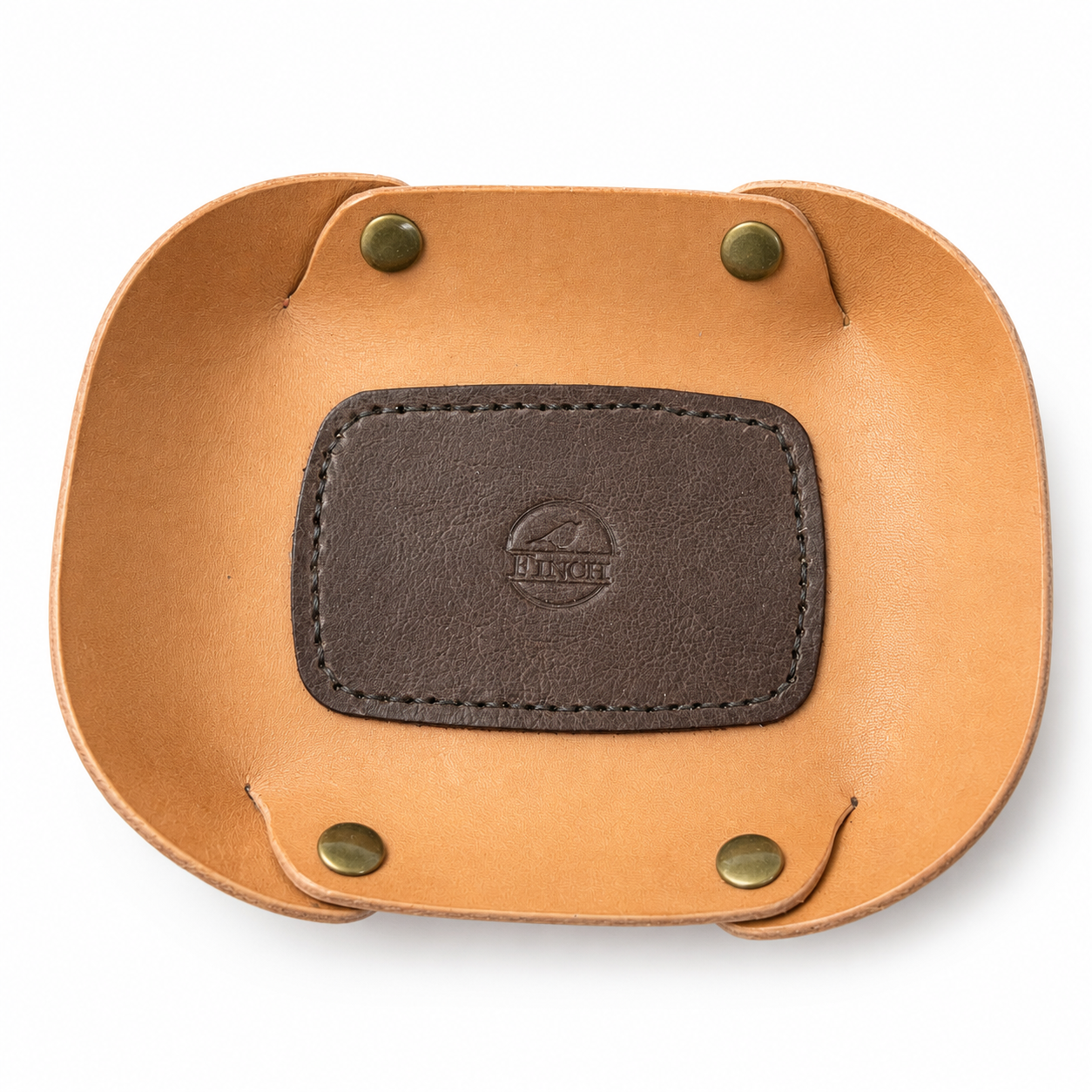 Handmade Leather Valet Tray by Finch