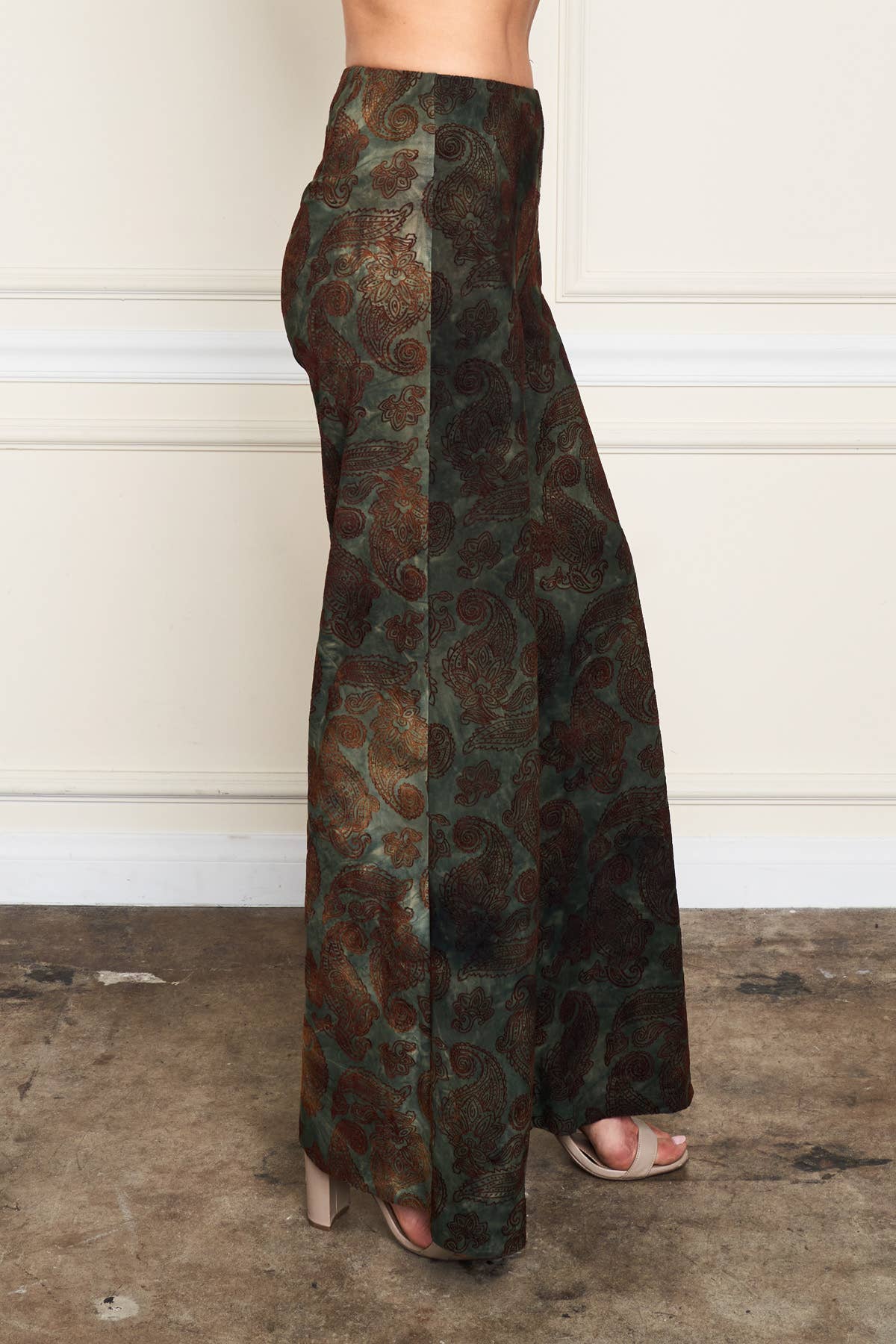 Flocked ITY Palazzo Pant