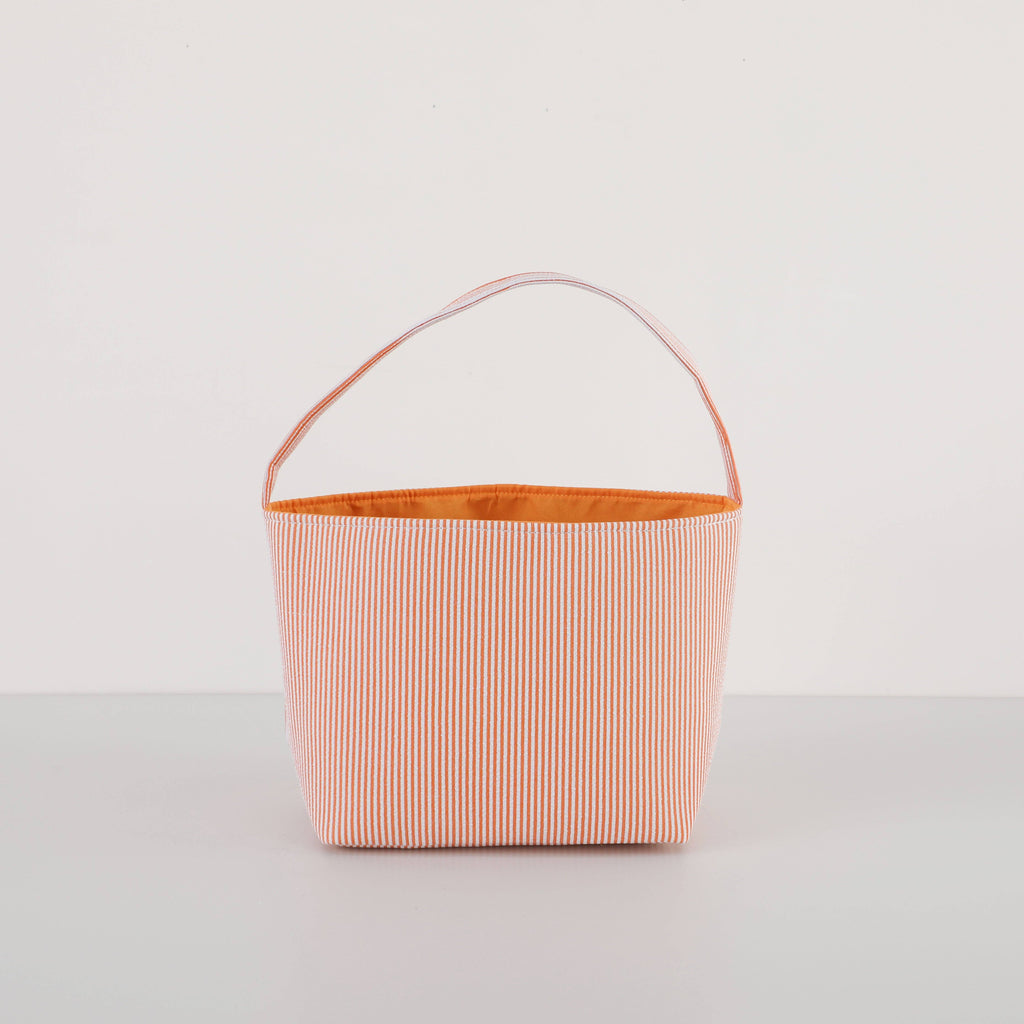 Gingham/Seersucker Bucket Bag