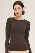 Long Sleeve Crew Neck Top