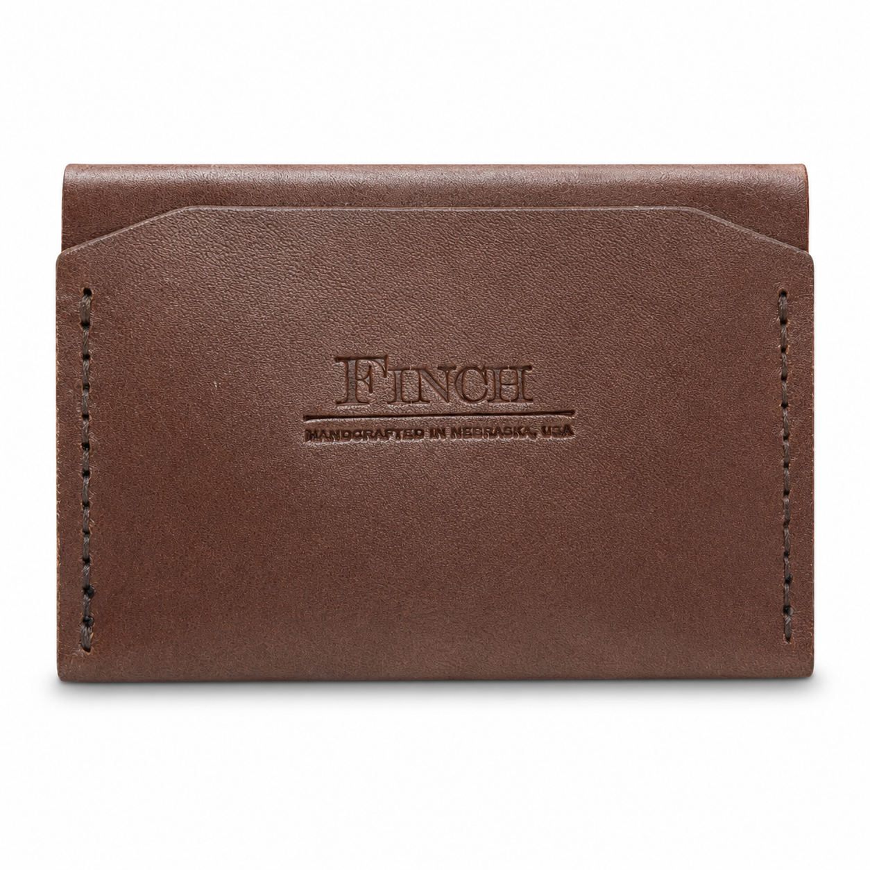 Handmade Leather Credit Card Wallet by Finch