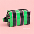 Jelly Stripe Makeup Pouches
