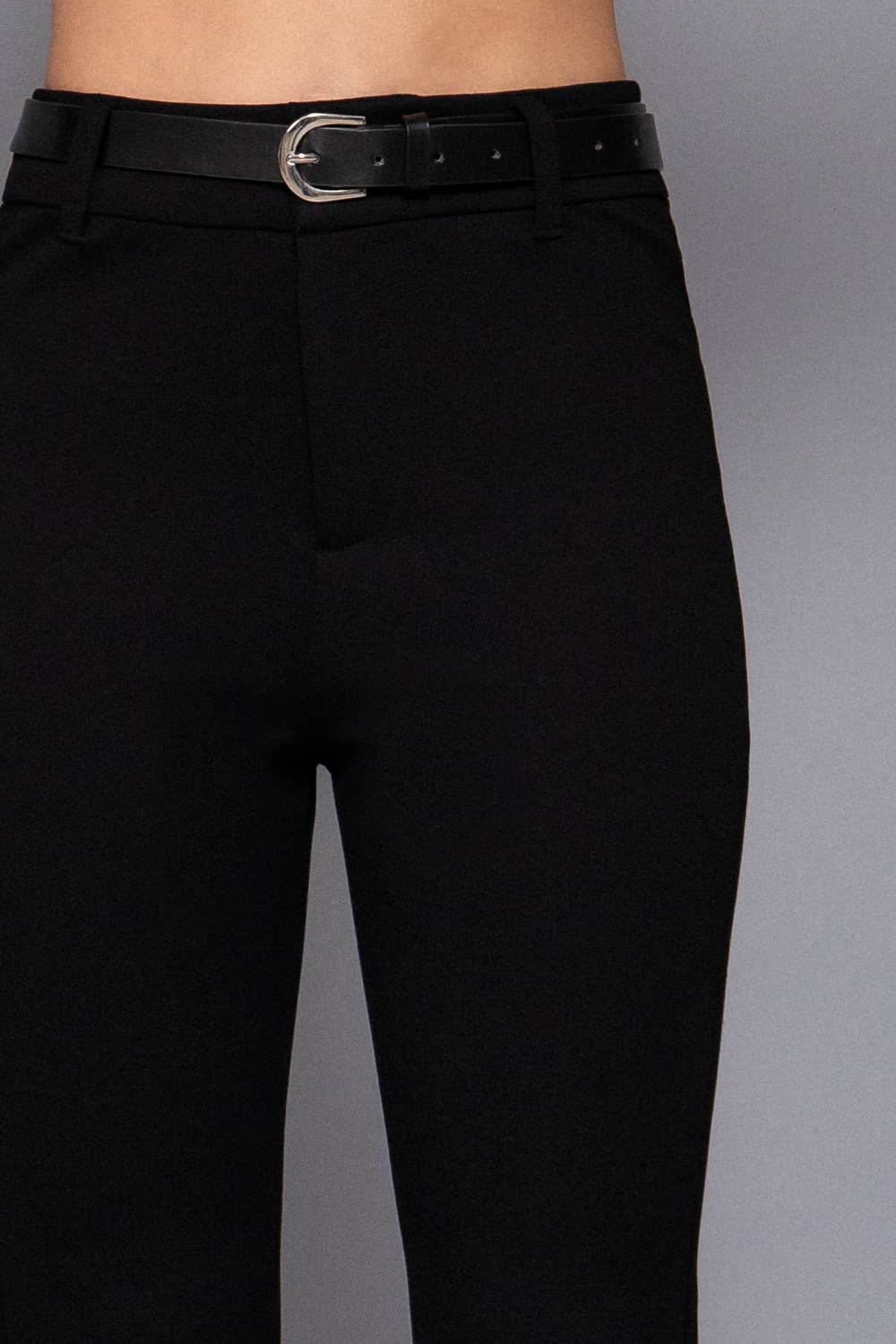 Semi Flare Ponte Pants
