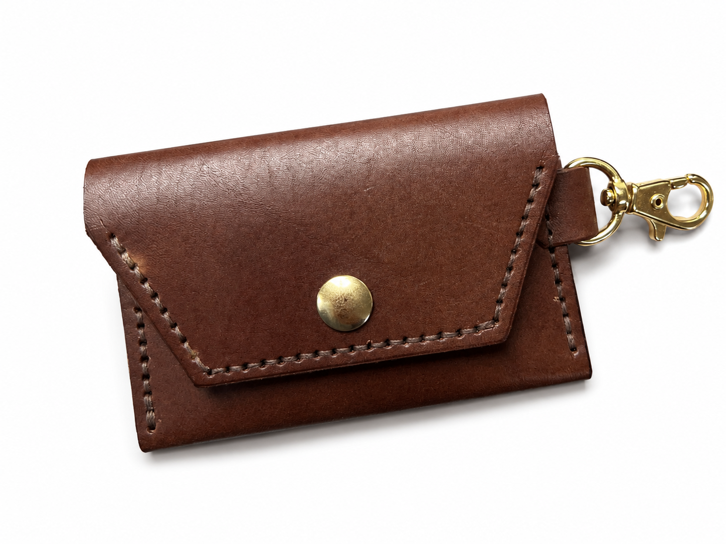Handmade Leather Keyring Wallet by Finch