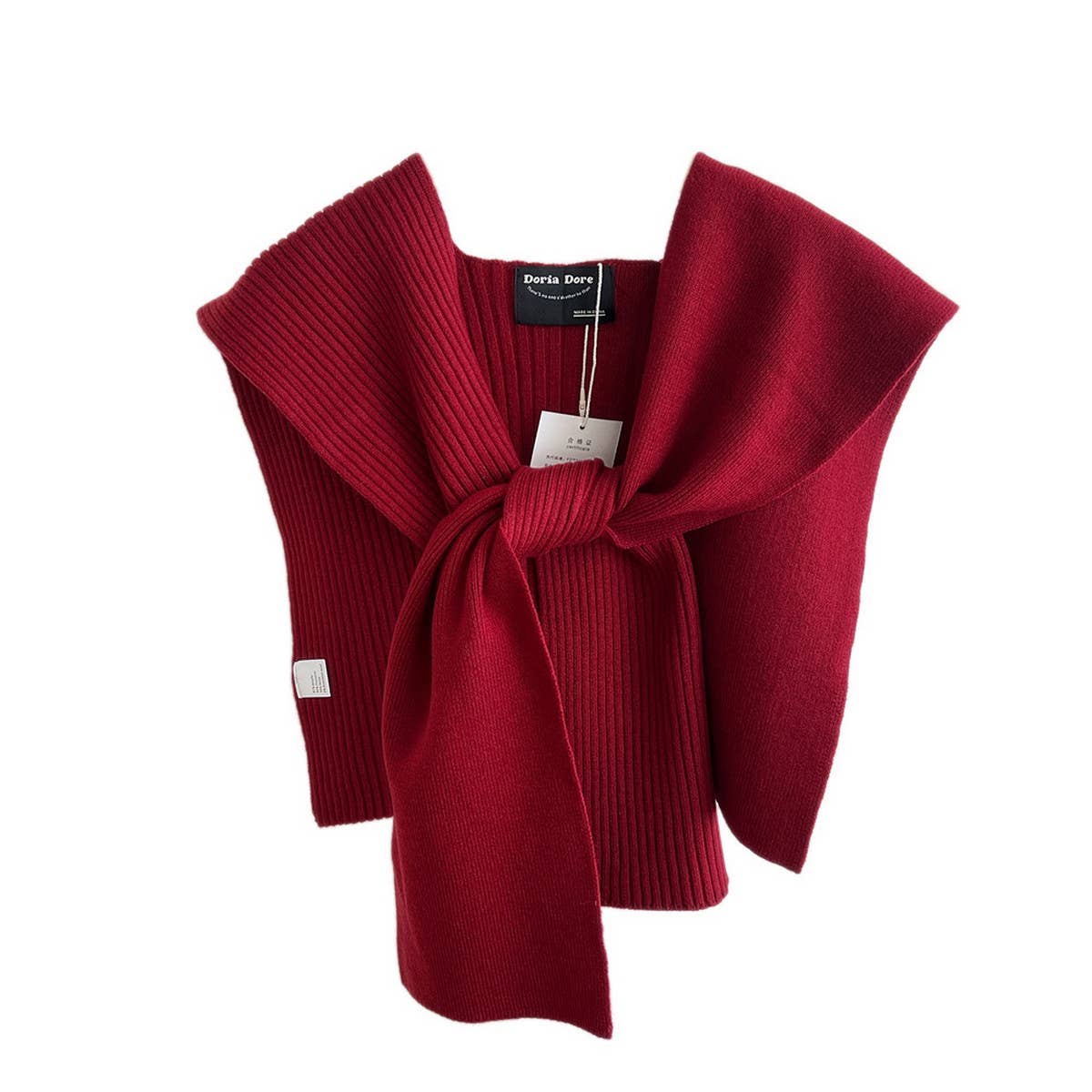 KNITTED SHAWL - ONE SIZE FITS ALL