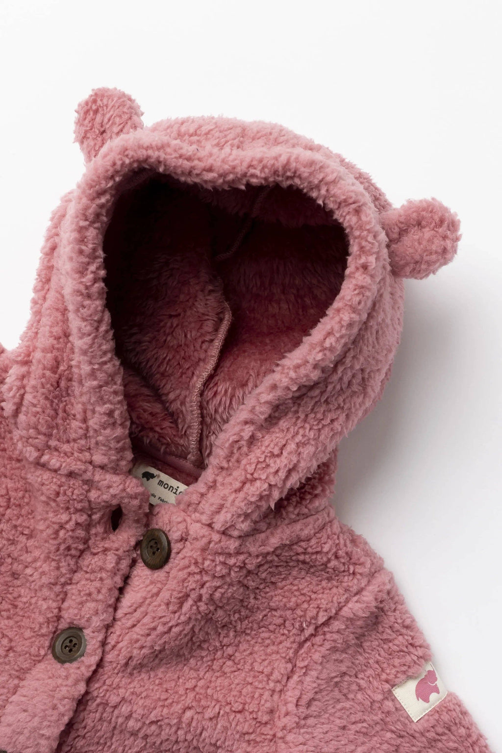 Sherpa Cardigan- mauve