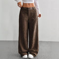 Corduroy Wide-Leg Pant