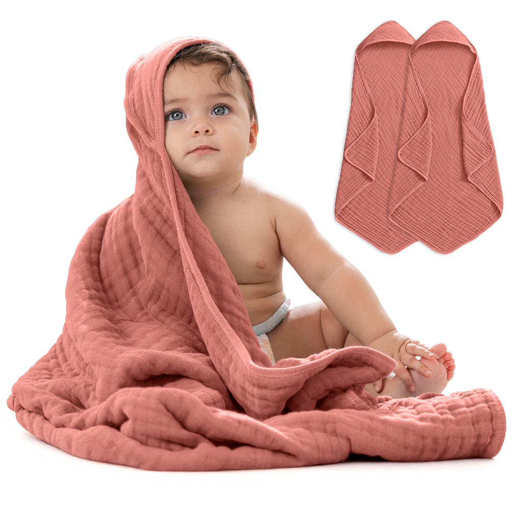 Muslin Hooded Baby Towel