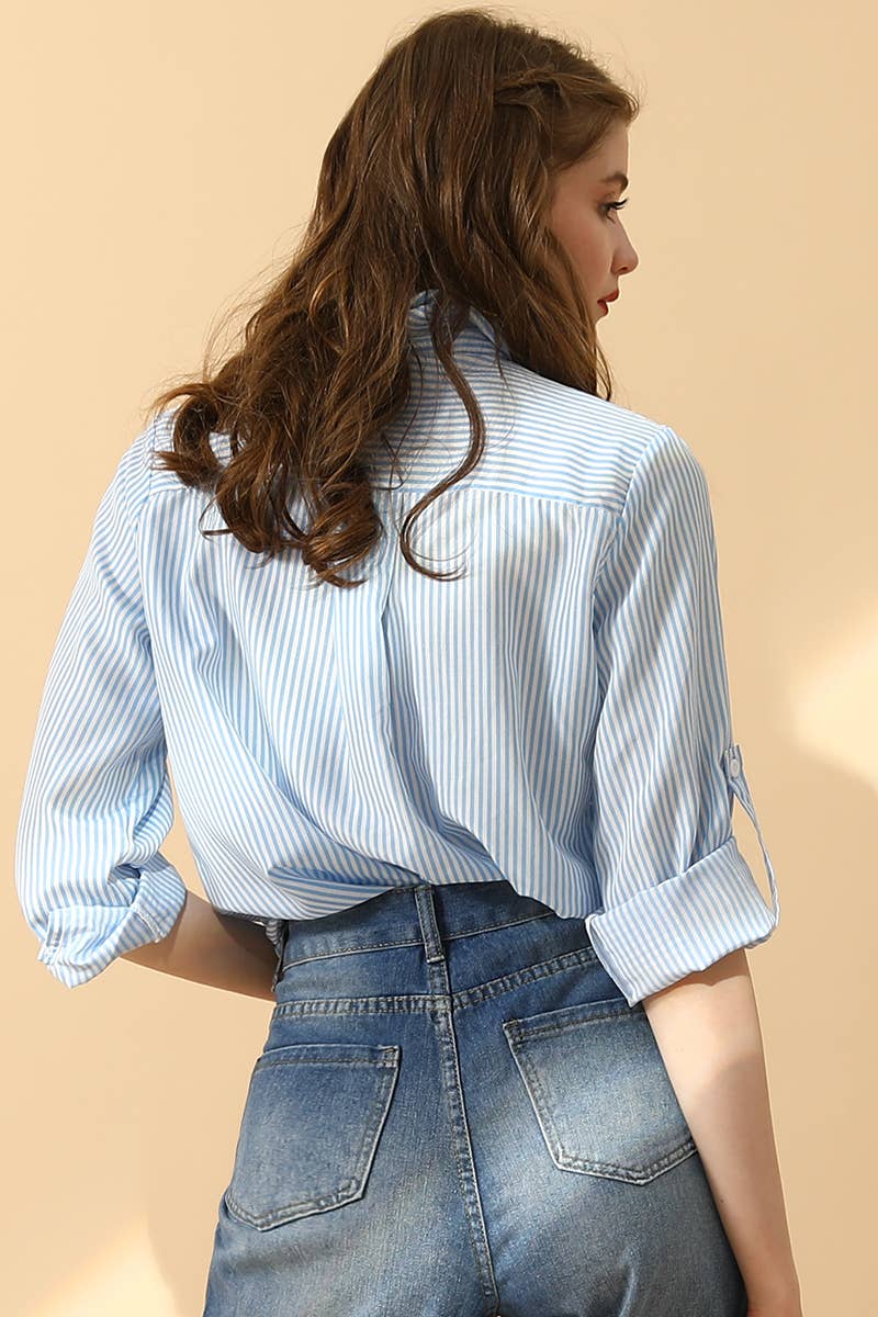 Striped Button Down