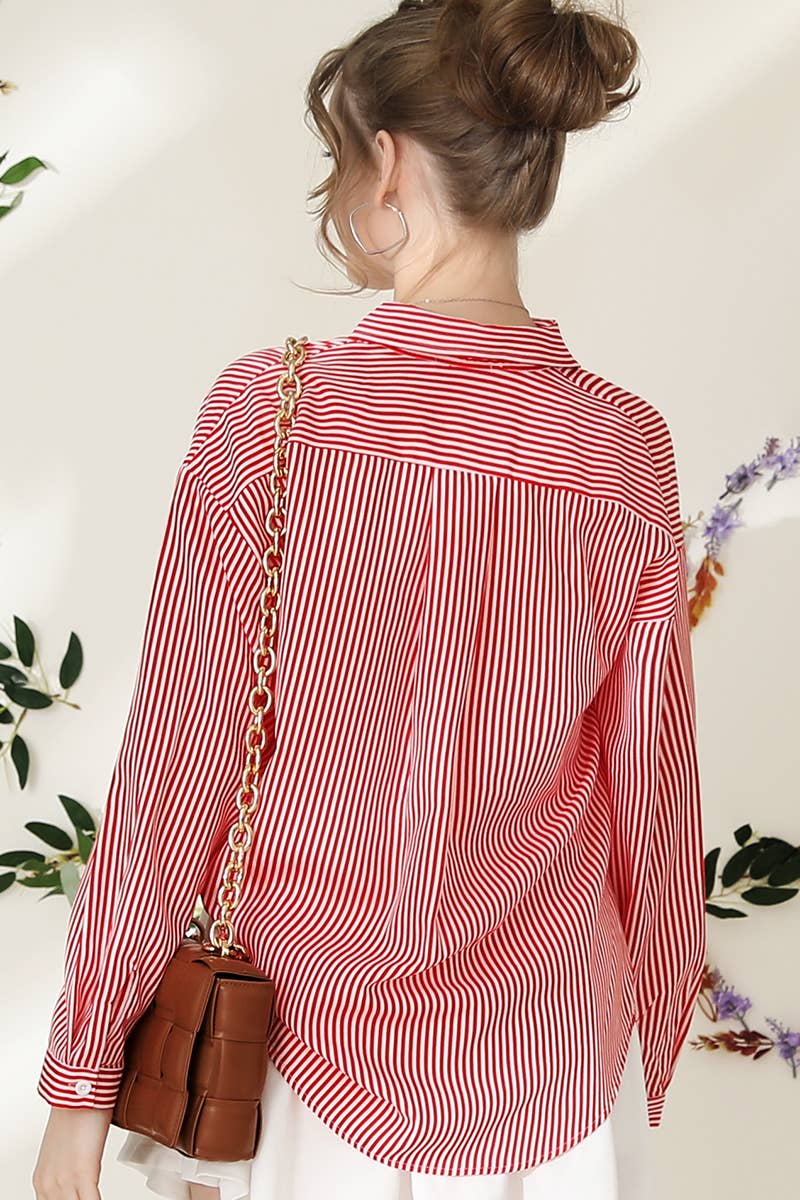 Striped Button Down
