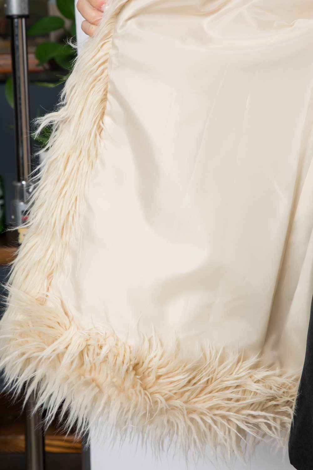 Shaggy Mid Length Jacket