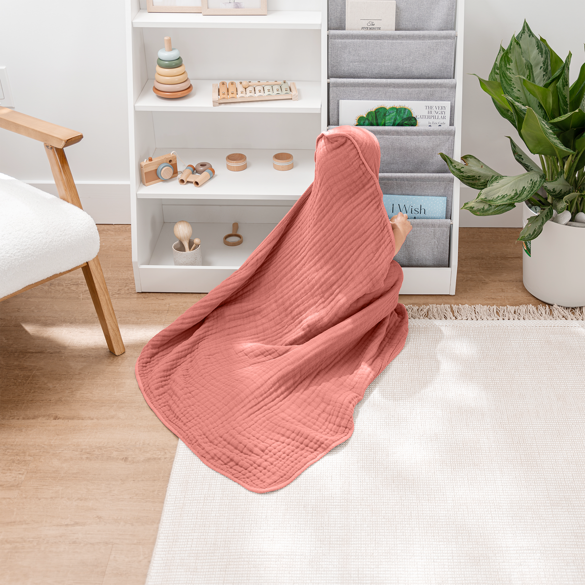 Muslin Hooded Baby Towel