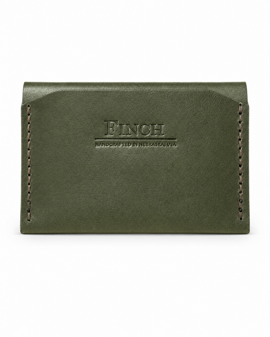 Handmade Leather Credit Card Wallet by Finch