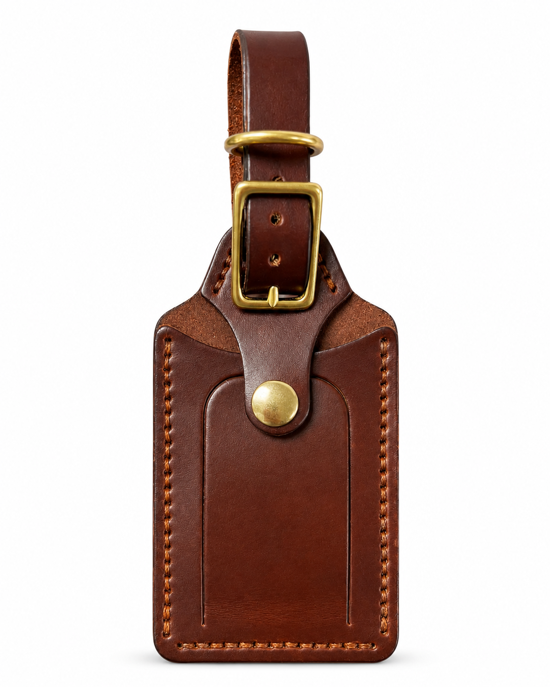 Handmade Leather Luggage Tag by Finch